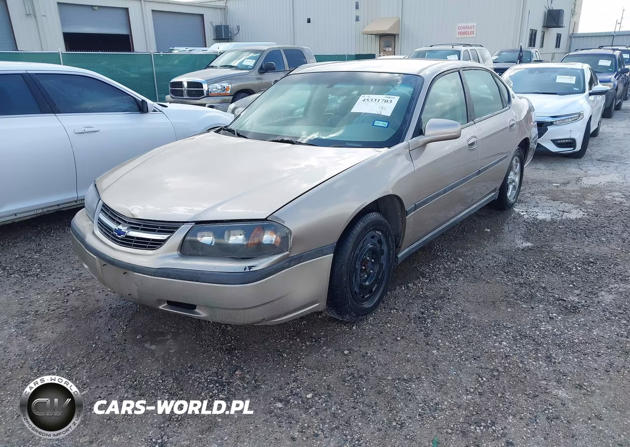 2003 Chevrolet Impala VIN:2G1WF52EX39335736 - 2