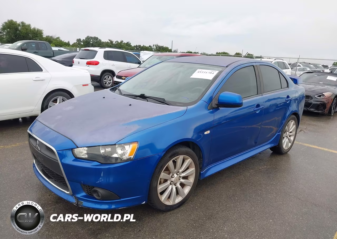 2012 Mitsubishi Lancer Gt VIN:JA32U8FW5CU031781 - 2