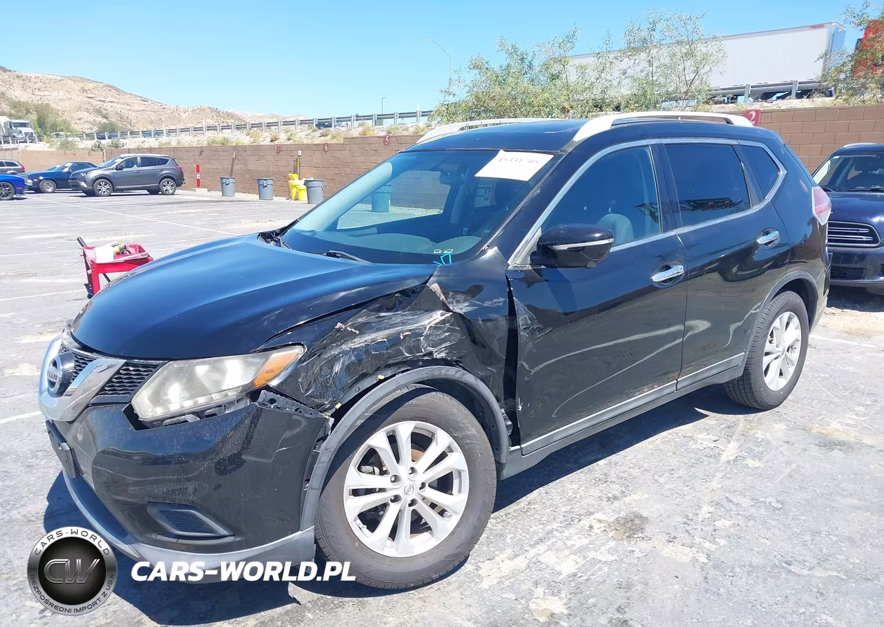 2014 Nissan Rogue S-Sl-Sv VIN:5N1AT2MT6EC859459 - 2