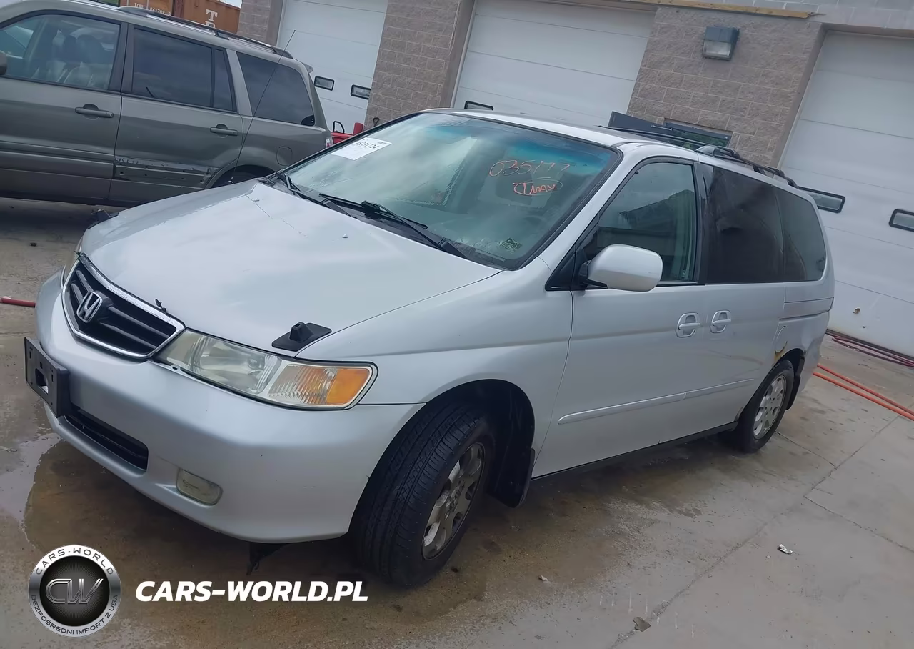 2002 Honda Odyssey Ex VIN:5FNRL18612B035177 - 2