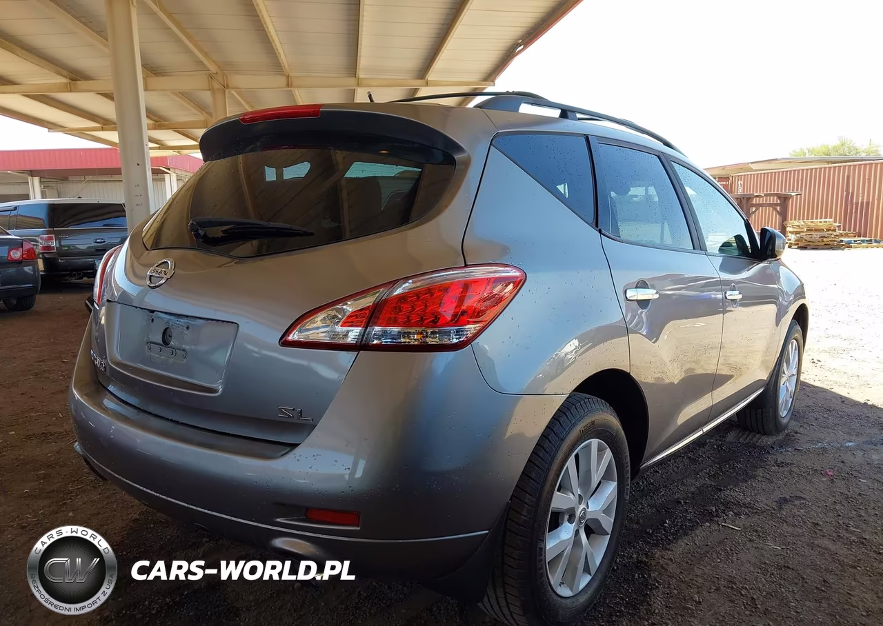 2012 Nissan Murano Sl VIN:JN8AZ1MU0CW114423 - 4