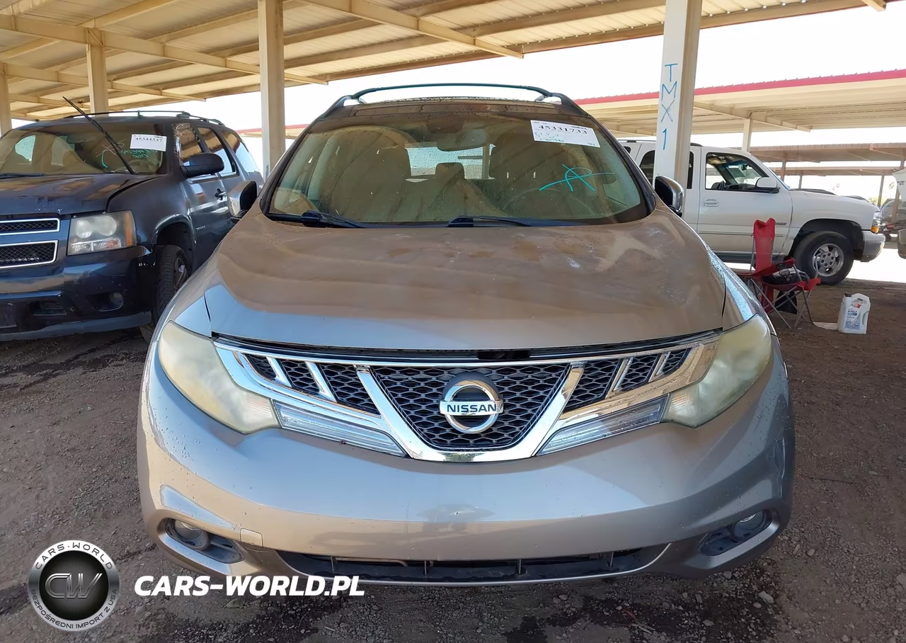 2012 Nissan Murano Sl VIN:JN8AZ1MU0CW114423 - 6