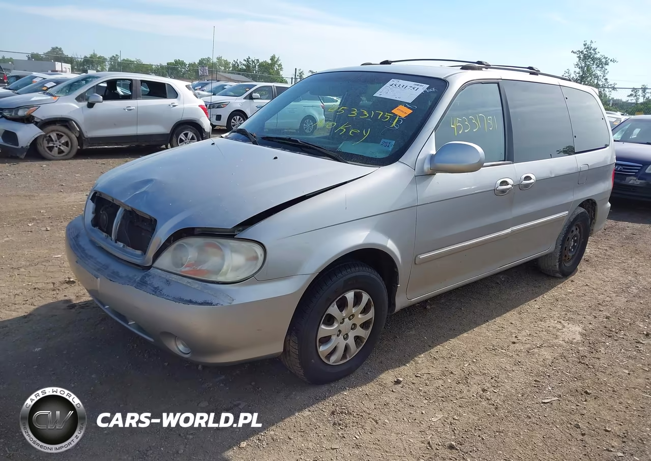 2005 Kia Sedona Ex-Lx VIN:KNDUP131456651188 - 2