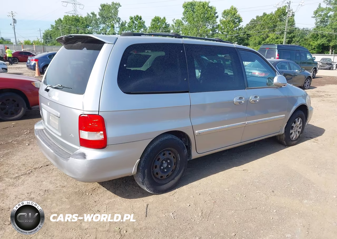 2005 Kia Sedona Ex-Lx VIN:KNDUP131456651188 - 4