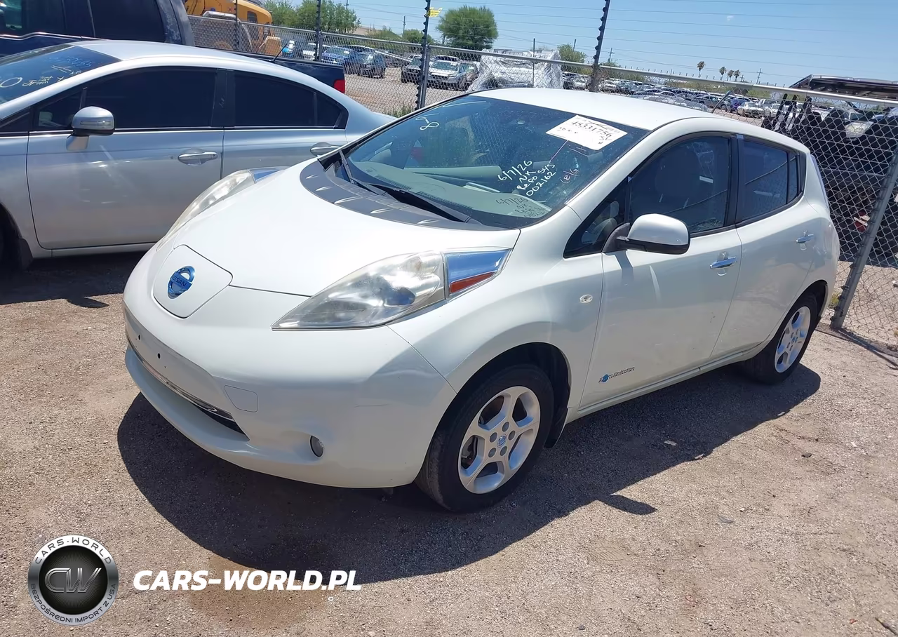 2011 Nissan Leaf Sl VIN:JN1AZ0CP2BT002162 - 2