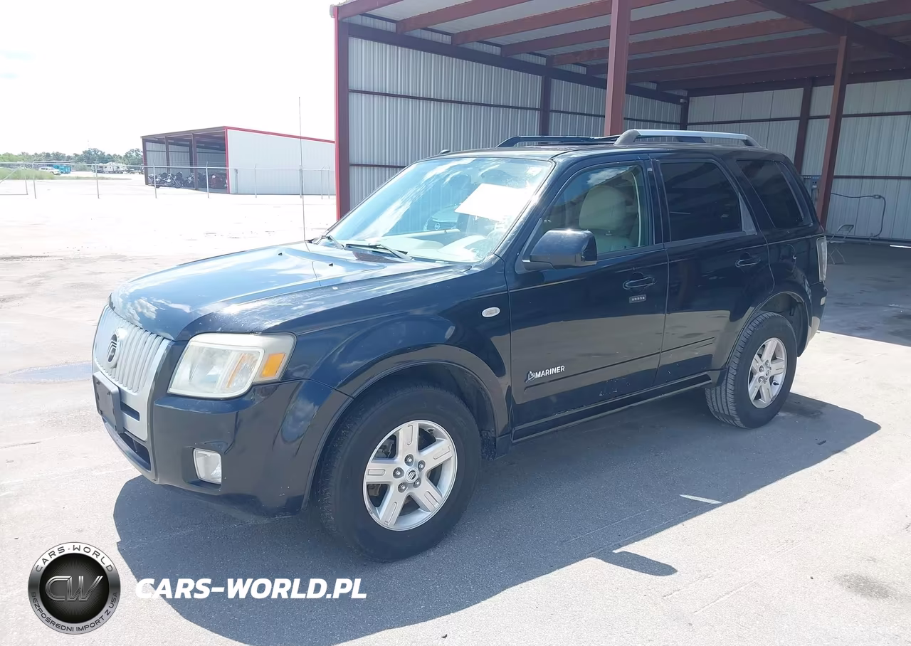 2008 Mercury Mariner Hybrid VIN:4M2CU39H08KJ31709 - 2