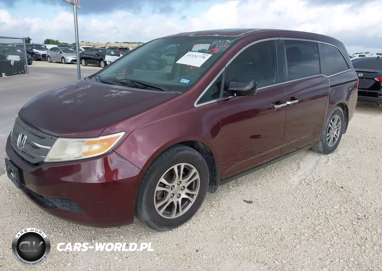 2013 Honda Odyssey Ex-L VIN:5FNRL5H62DB088917 - 2