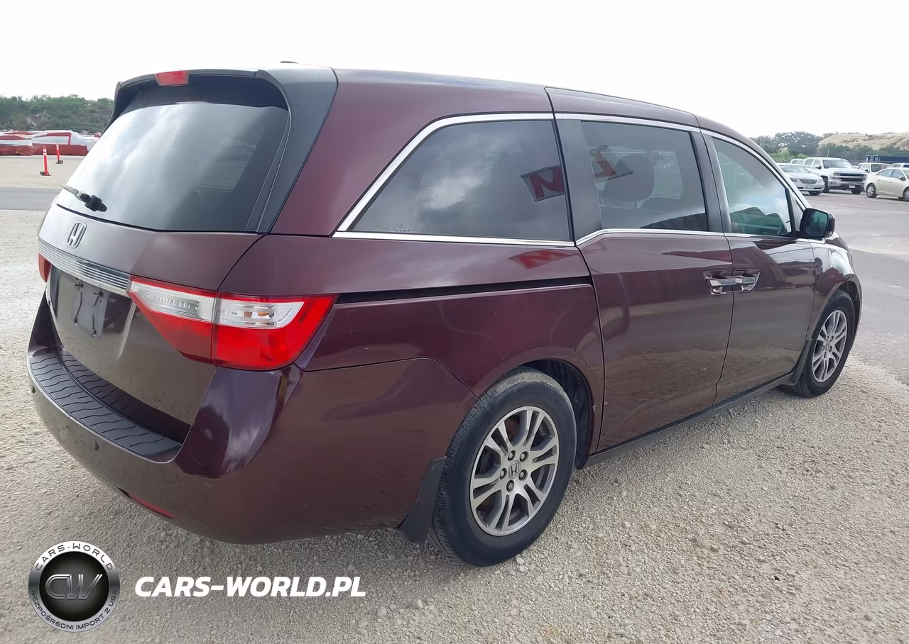 2013 Honda Odyssey Ex-L VIN:5FNRL5H62DB088917 - 4