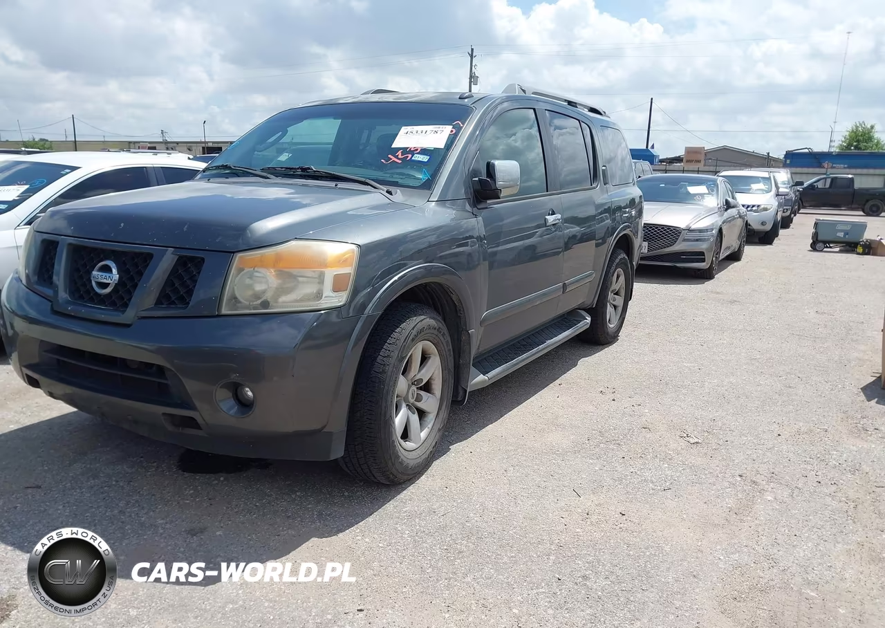 2011 Nissan Armada Sv VIN:5N1BA0ND5BN602055 - 2
