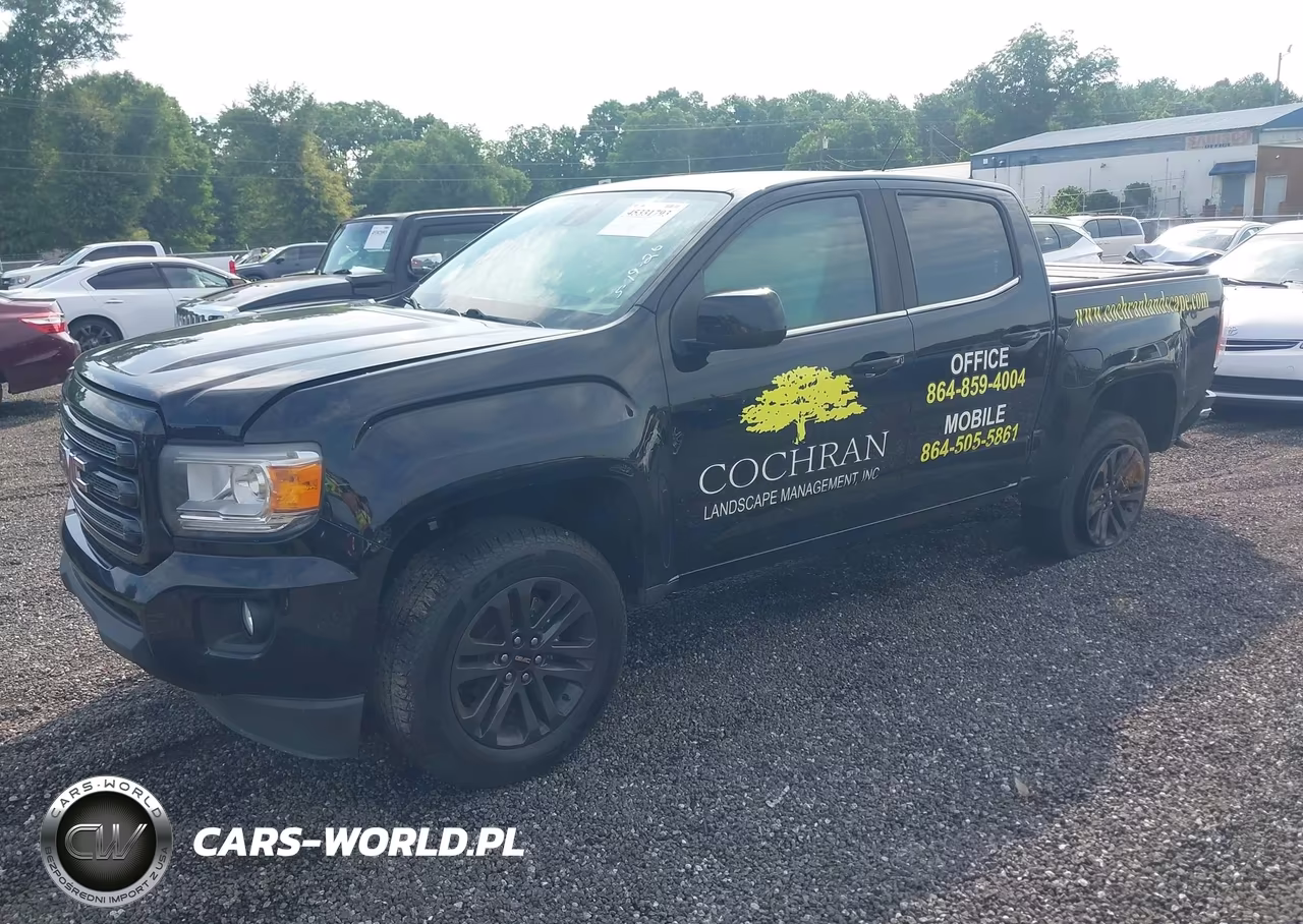 2019 GMC Canyon Sle VIN:1GTG5CEN7K1322394 - 2