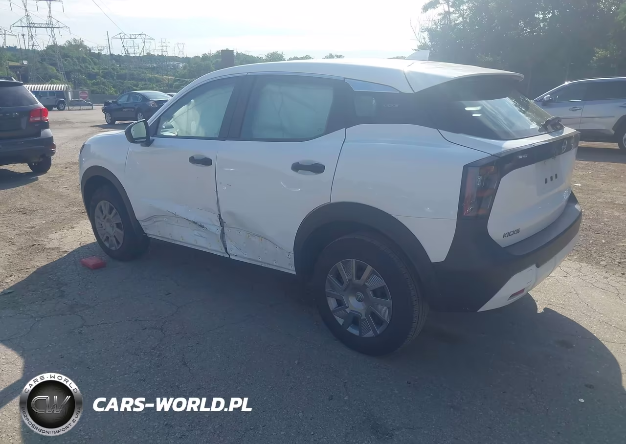 2025 Nissan Kicks S Fwd VIN:3N8AP6BA0SL384803 - 3