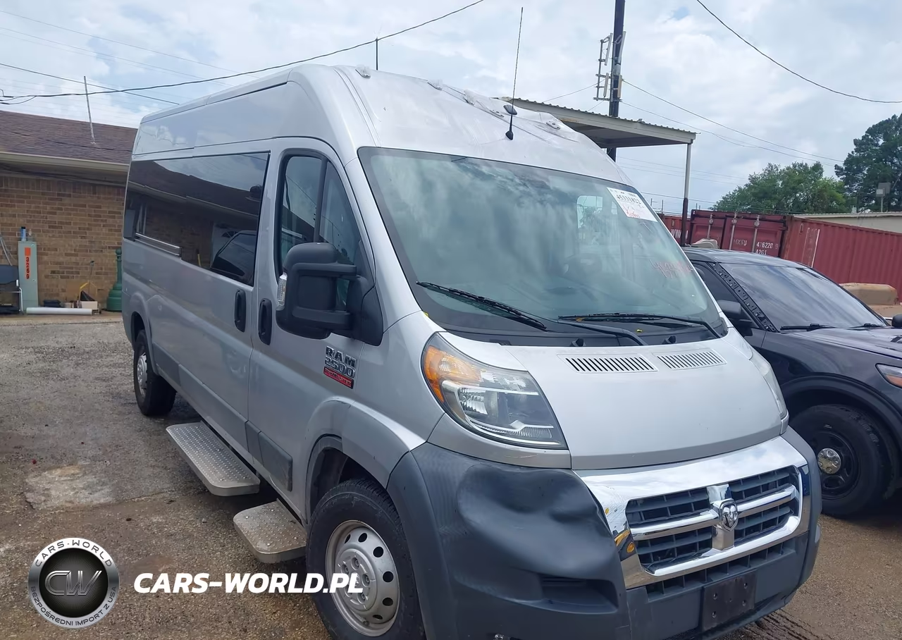 2018 Ram Promaster 2500 Window Van High Roof 159 Wb – zdjęcie 1 z 16