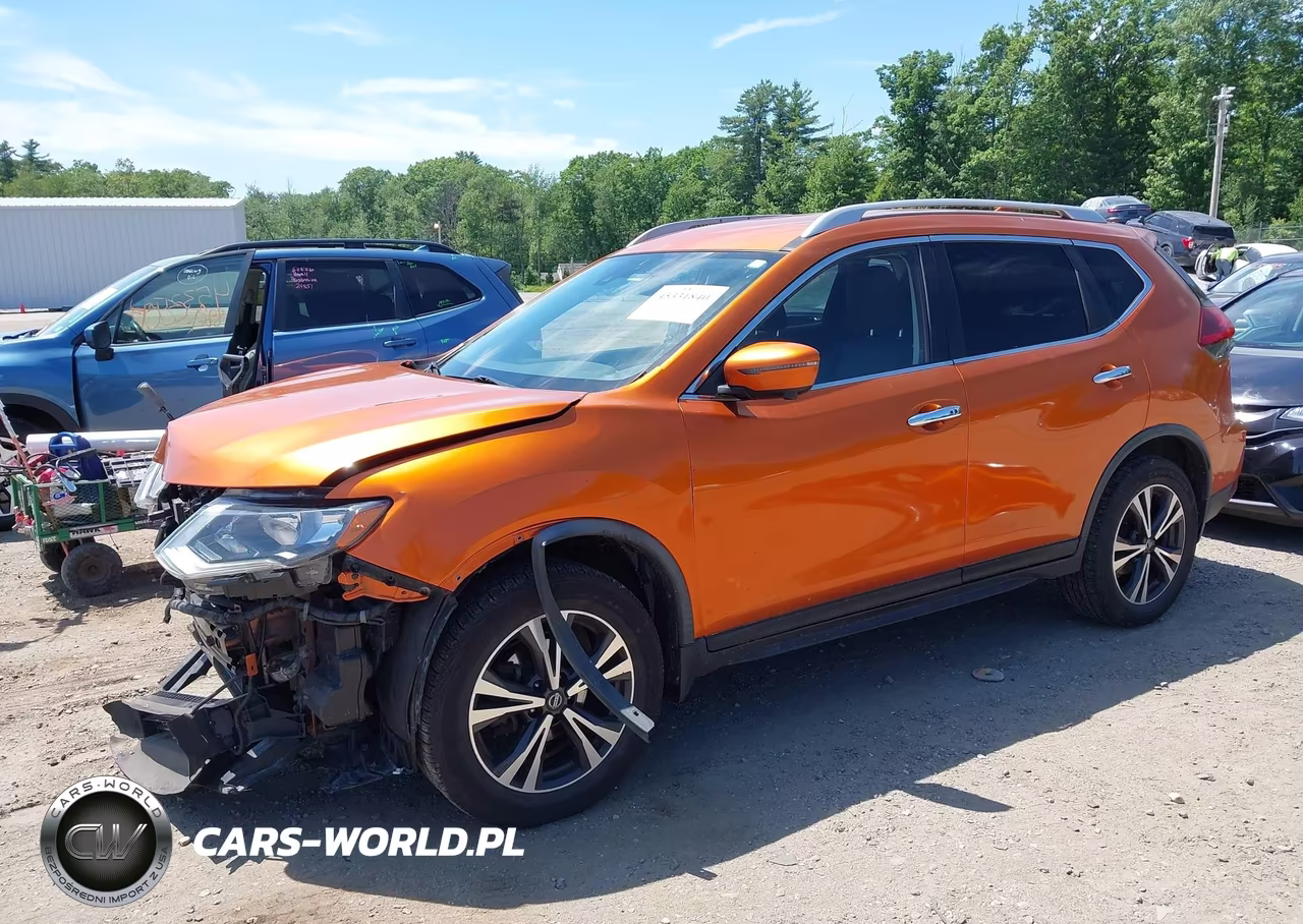 2019 Nissan Rogue Sv VIN:JN8AT2MV6KW370659 - 2