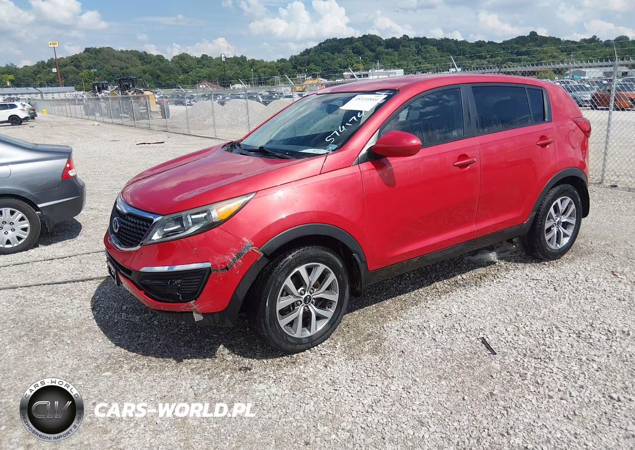 2014 Kia Sportage Lx VIN:KNDPB3AC5E7574174 - 2