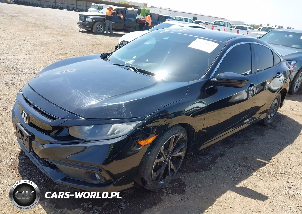 2019 Honda Civic Sport VIN:2HGFC2F8XKH582747 - 2