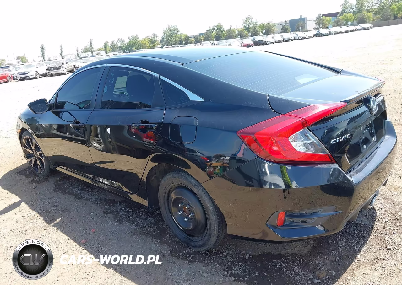 2019 Honda Civic Sport VIN:2HGFC2F8XKH582747 - 3