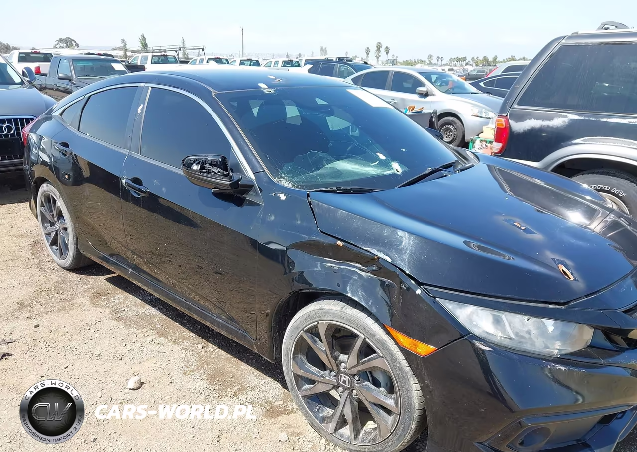 2019 Honda Civic Sport VIN:2HGFC2F8XKH582747 - 6