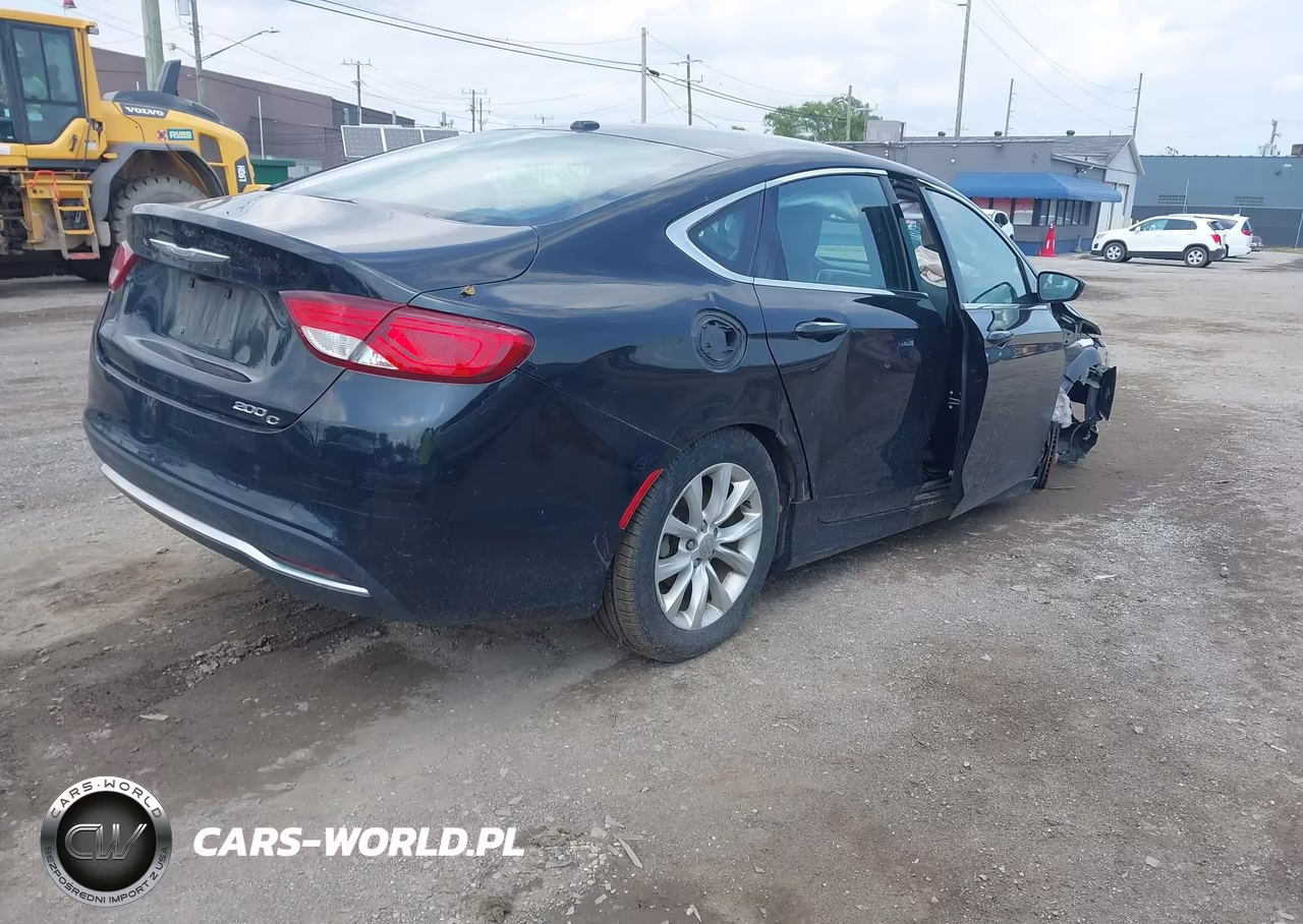 2015 Chrysler 200 C VIN:1C3CCCCB6FN729641 - 4