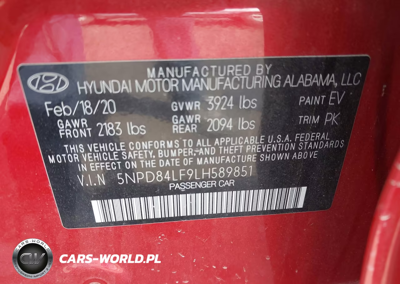 2020 Hyundai Elantra Value Edition VIN:5NPD84LF9LH589851 - 9