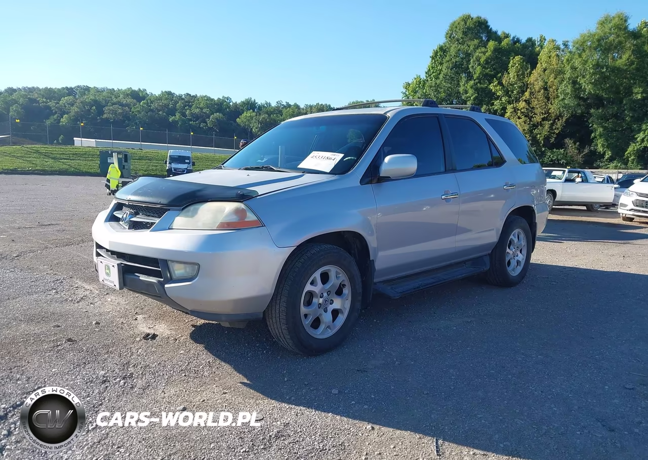 2001 Acura Mdx VIN:2HNYD18841H538523 - 2