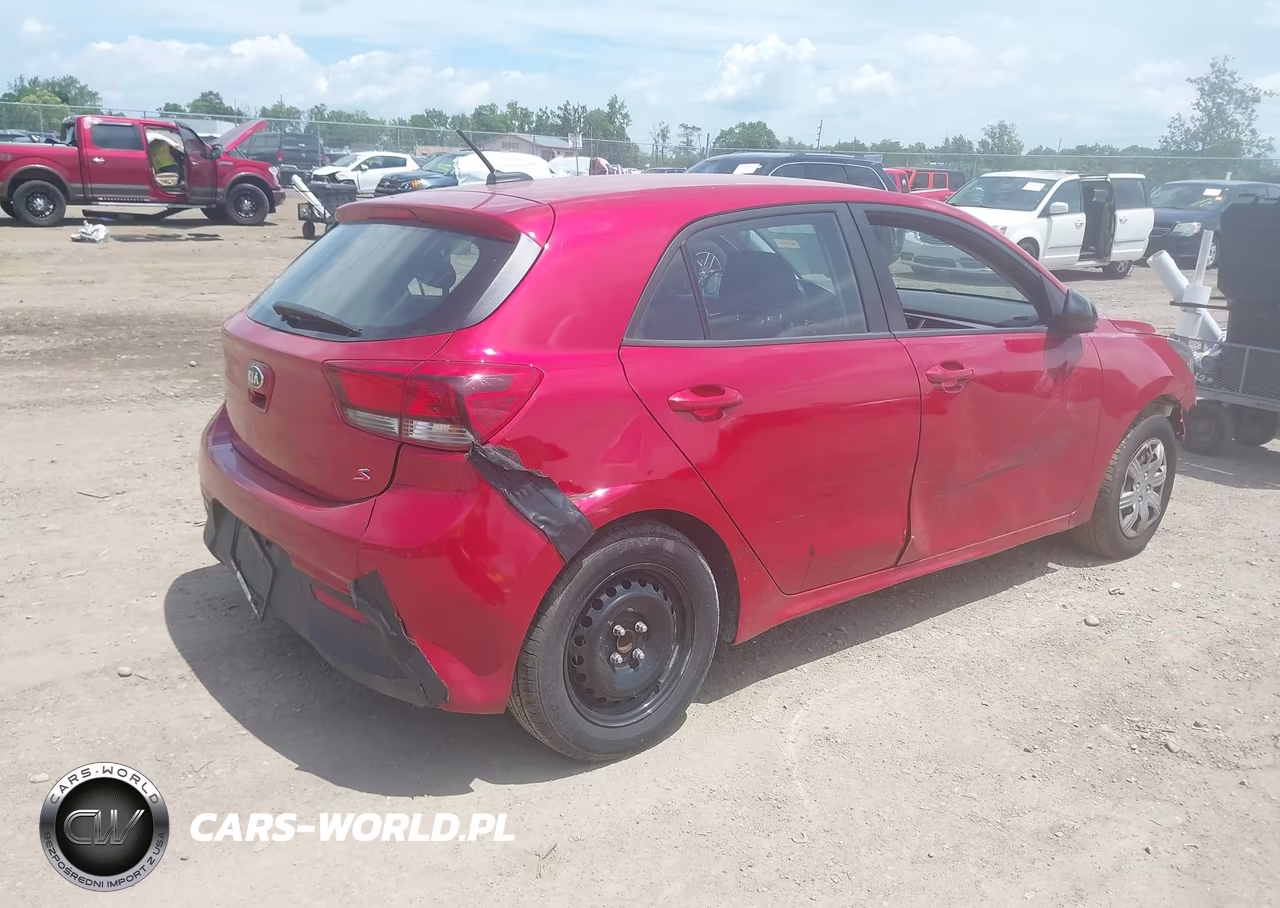 2021 Kia Rio 5-Door S VIN:3KPA25AD2ME433961 - 4