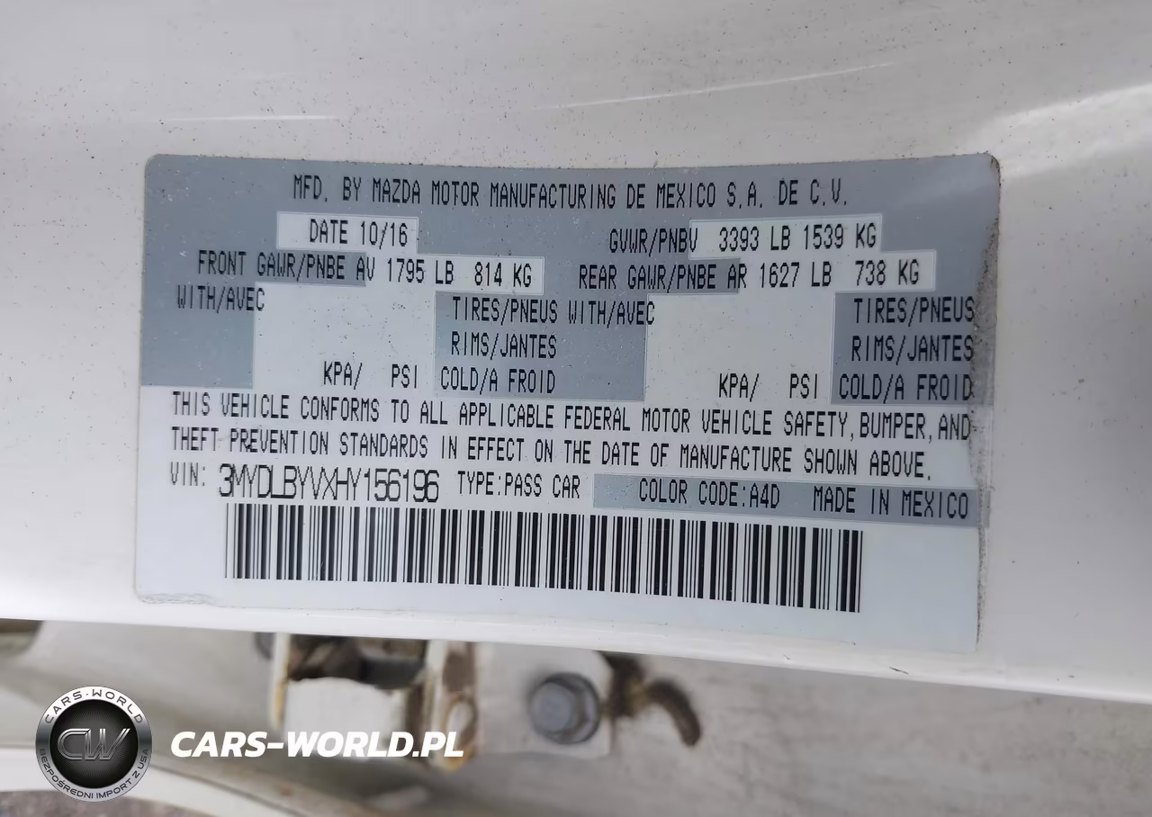 2017 Toyota Yaris Ia VIN:3MYDLBYVXHY156196 - 9
