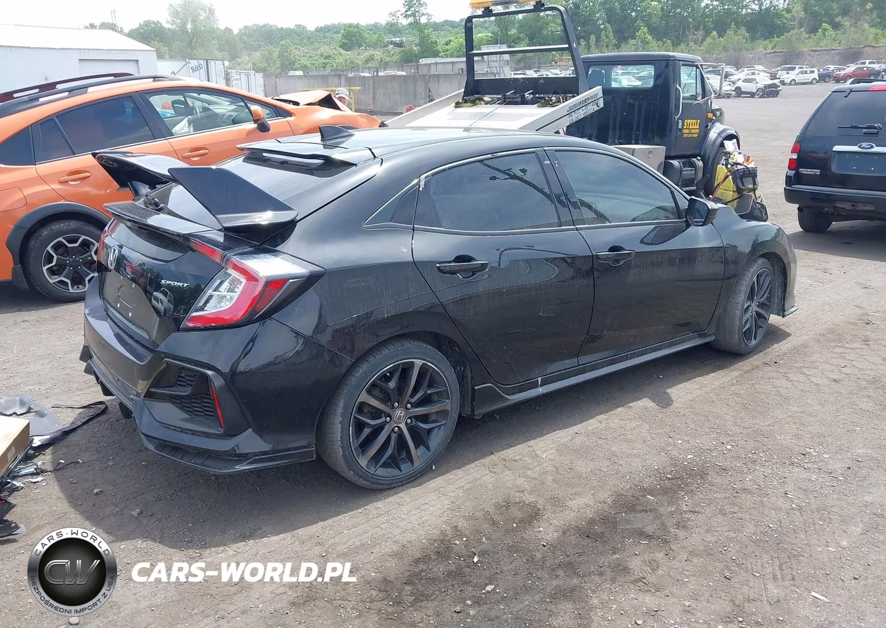 2021 Honda Civic Sport VIN:SHHFK7H40MU411814 - 4