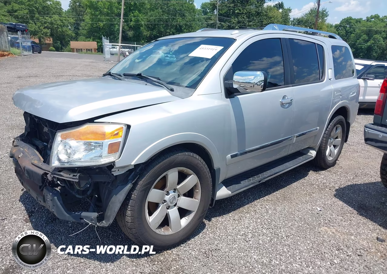 2012 Nissan Armada Sl VIN:5N1BA0ND9CN600519 - 2