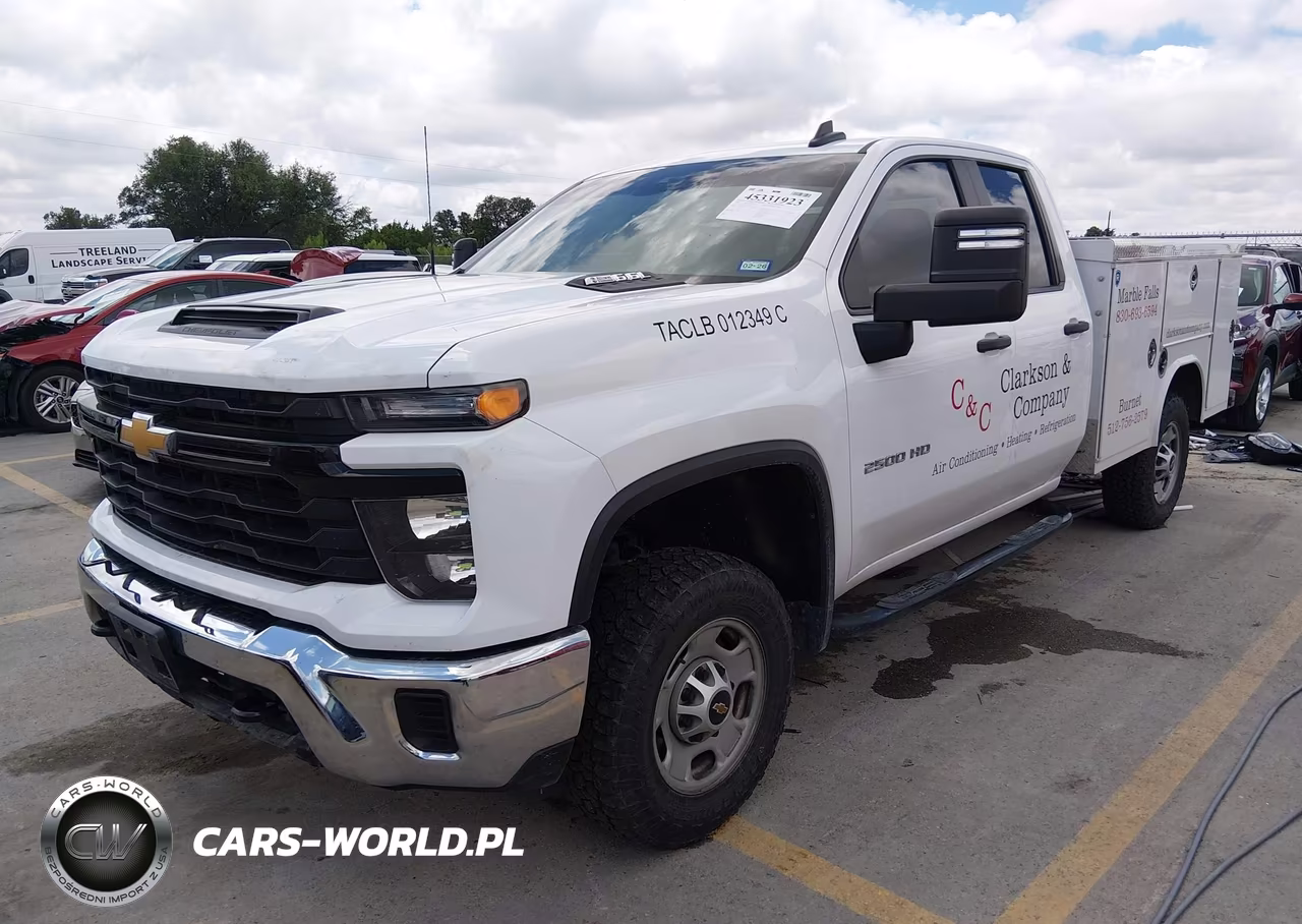 2024 Chevrolet Silverado 2500Hd 2Wd Long Bed Work Truck VIN:1GB5WLE77RF316733 - 2