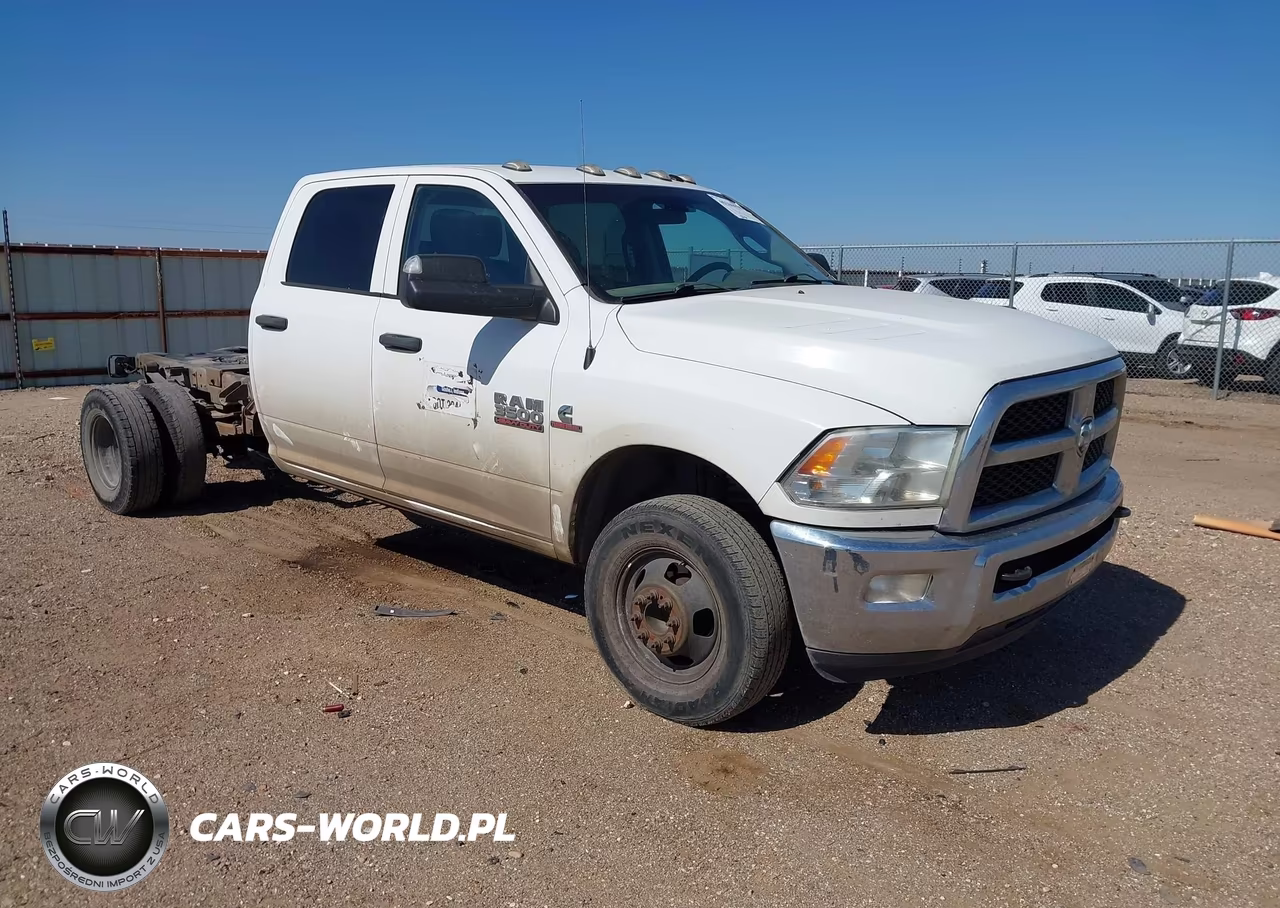 2018 Ram 3500 Chassis Tradesman-Slt-Laramie