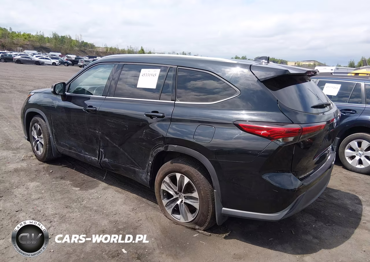 2020 Toyota Highlander Xle VIN:5TDGZRBHXLS509784 - 3