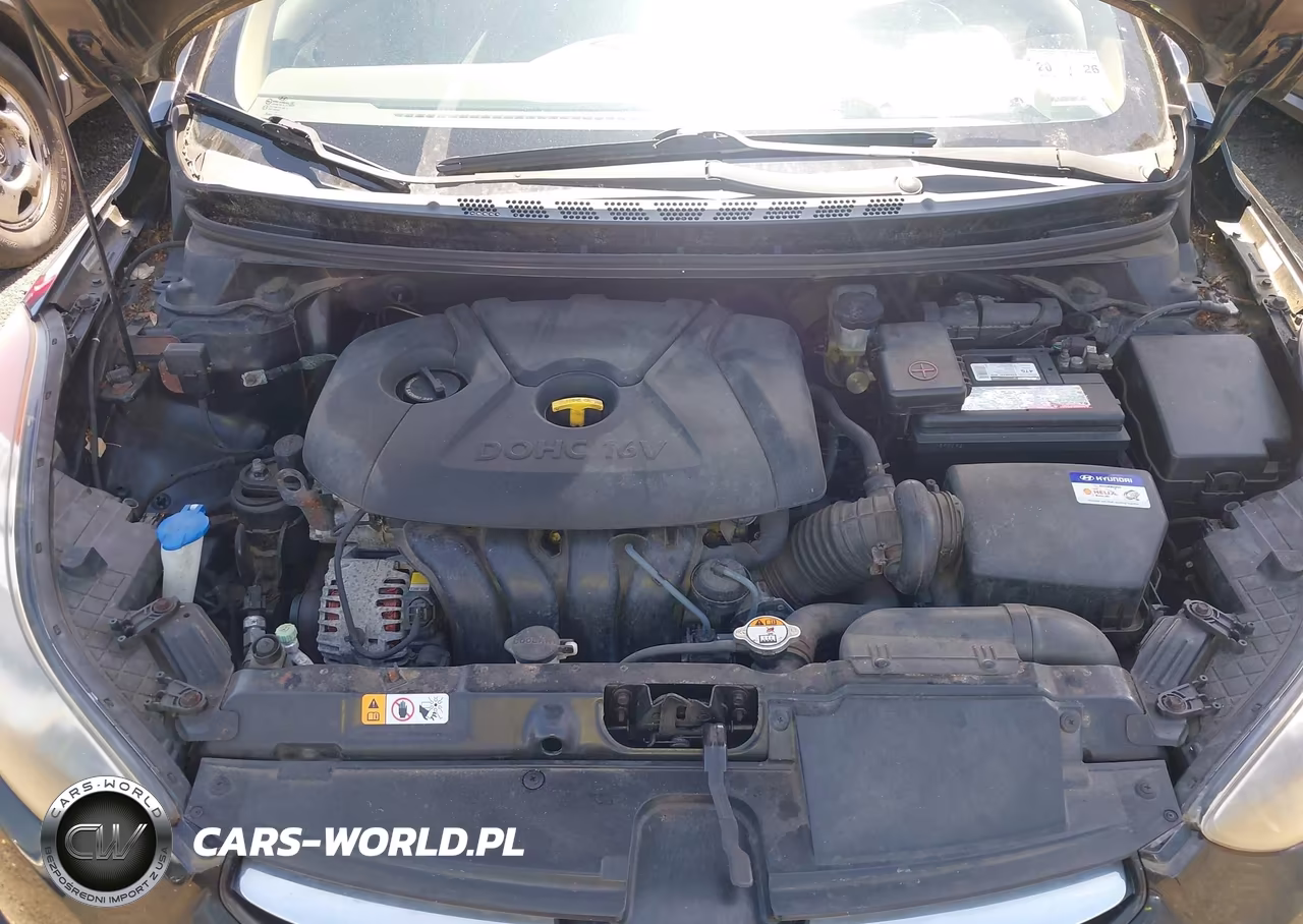 2013 Hyundai Elantra Gls VIN:KMHDH4AE1DU905949 - 10