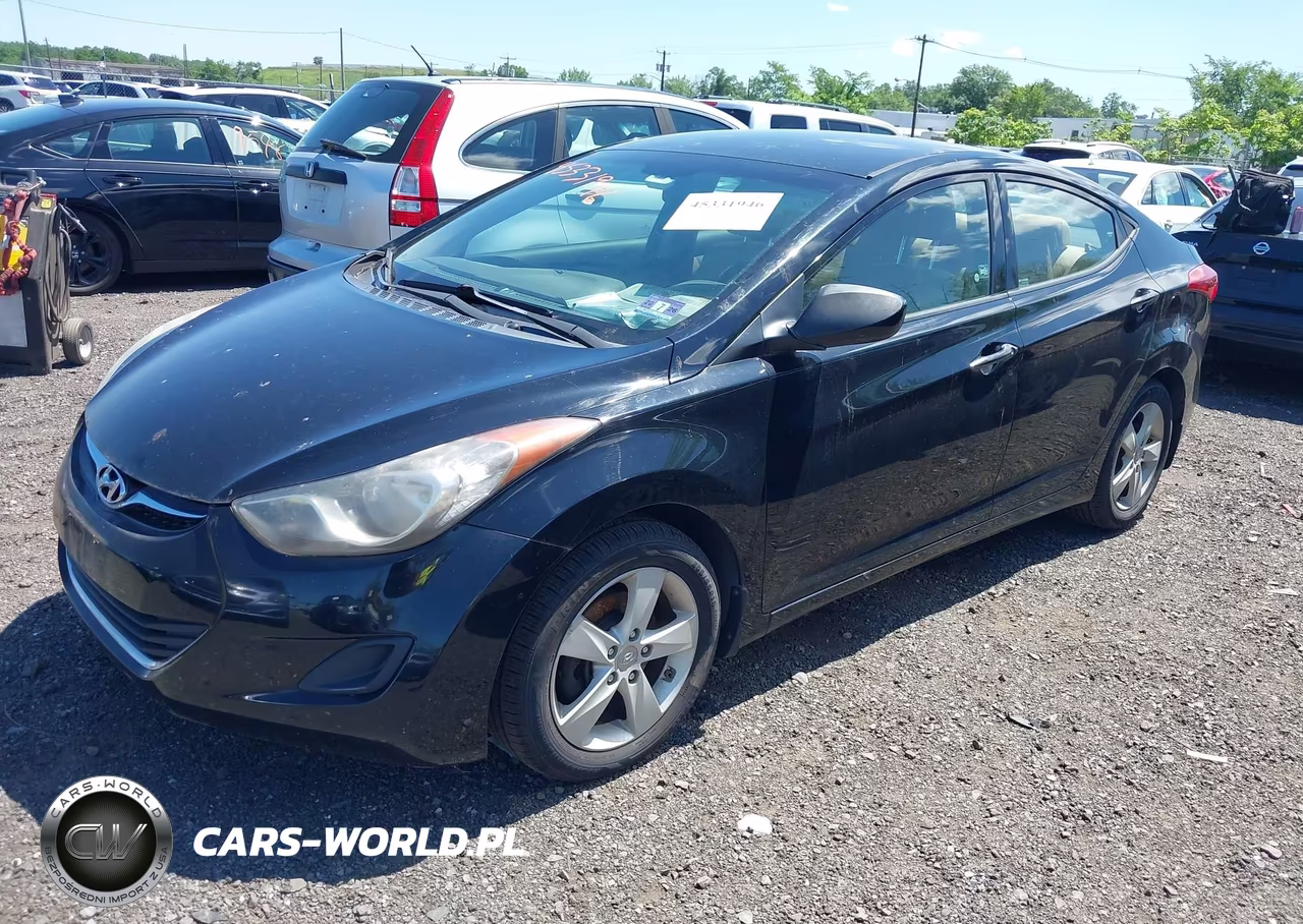 2013 Hyundai Elantra Gls VIN:KMHDH4AE1DU905949 - 2
