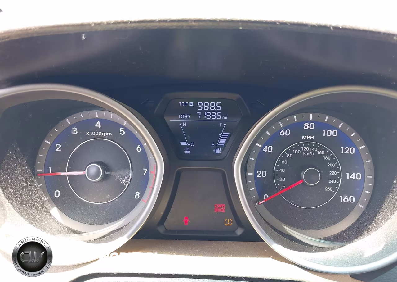 2013 Hyundai Elantra Gls VIN:KMHDH4AE1DU905949 - 7