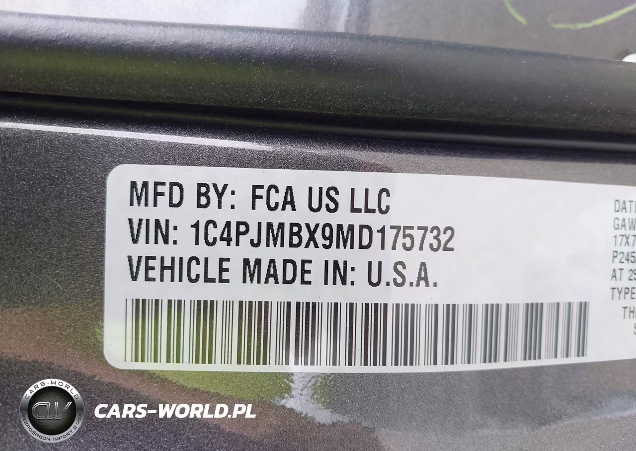2021 Jeep Cherokee Trailhawk 4X4 VIN:1C4PJMBX9MD175732 - 9