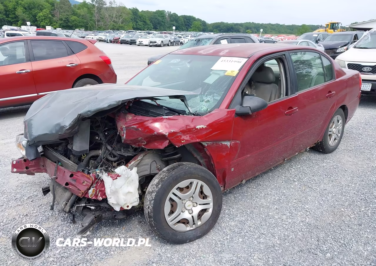 2007 Chevrolet Malibu Ls W-1Ls VIN:1G1ZS58F47F302401 - 2