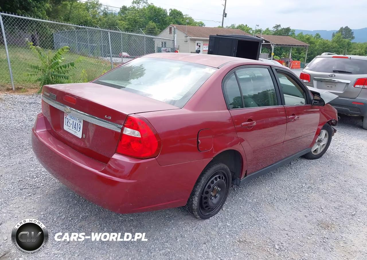 2007 Chevrolet Malibu Ls W-1Ls VIN:1G1ZS58F47F302401 - 4