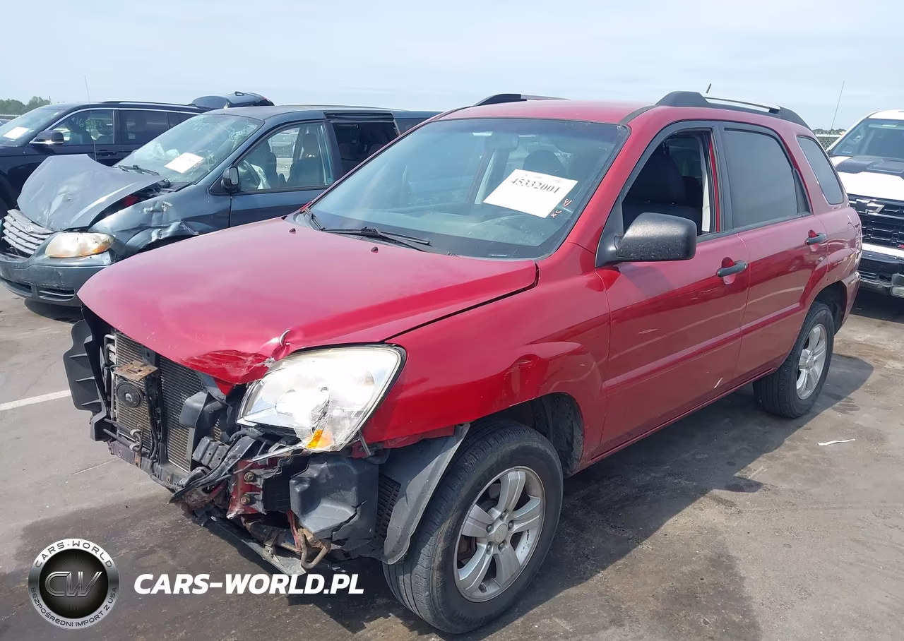2009 Kia Sportage Lx VIN:KNDJF724097603367 - 2