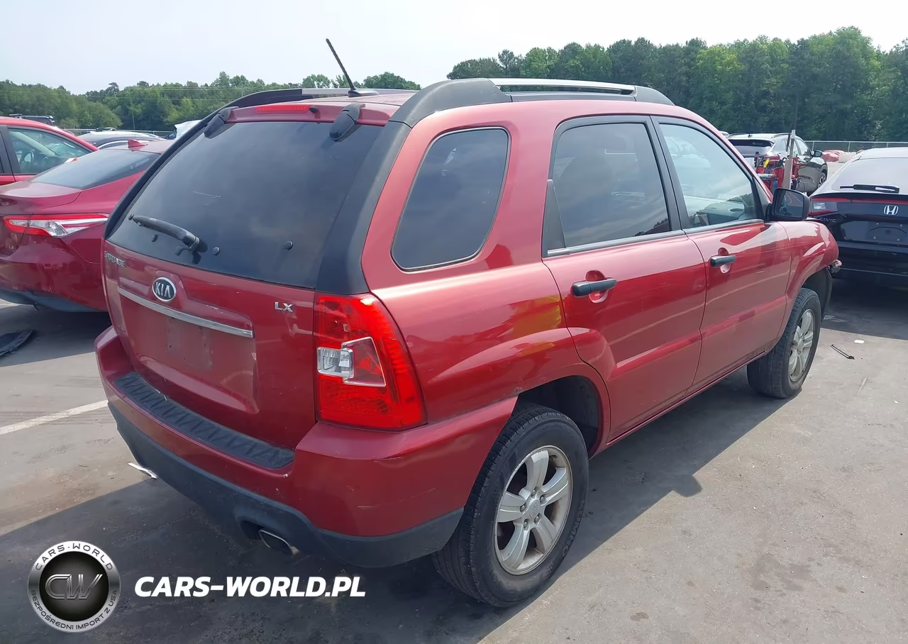 2009 Kia Sportage Lx VIN:KNDJF724097603367 - 4