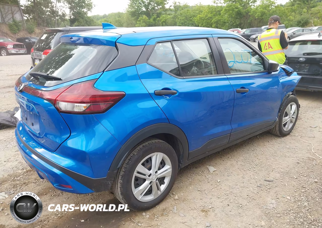 2021 Nissan Kicks S Xtronic Cvt VIN:3N1CP5BV9ML523480 - 4