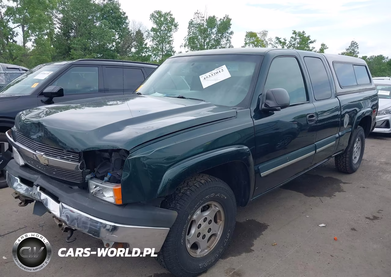 2003 Chevrolet Silverado 1500 Ls VIN:1GCEK19T33E193402 - 2
