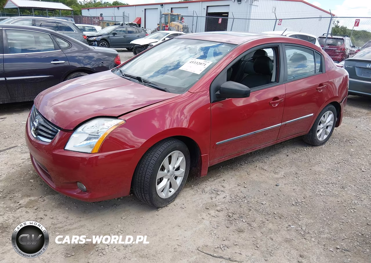 2012 Nissan Sentra 2.0 Sl VIN:3N1AB6AP4CL654555 - 2