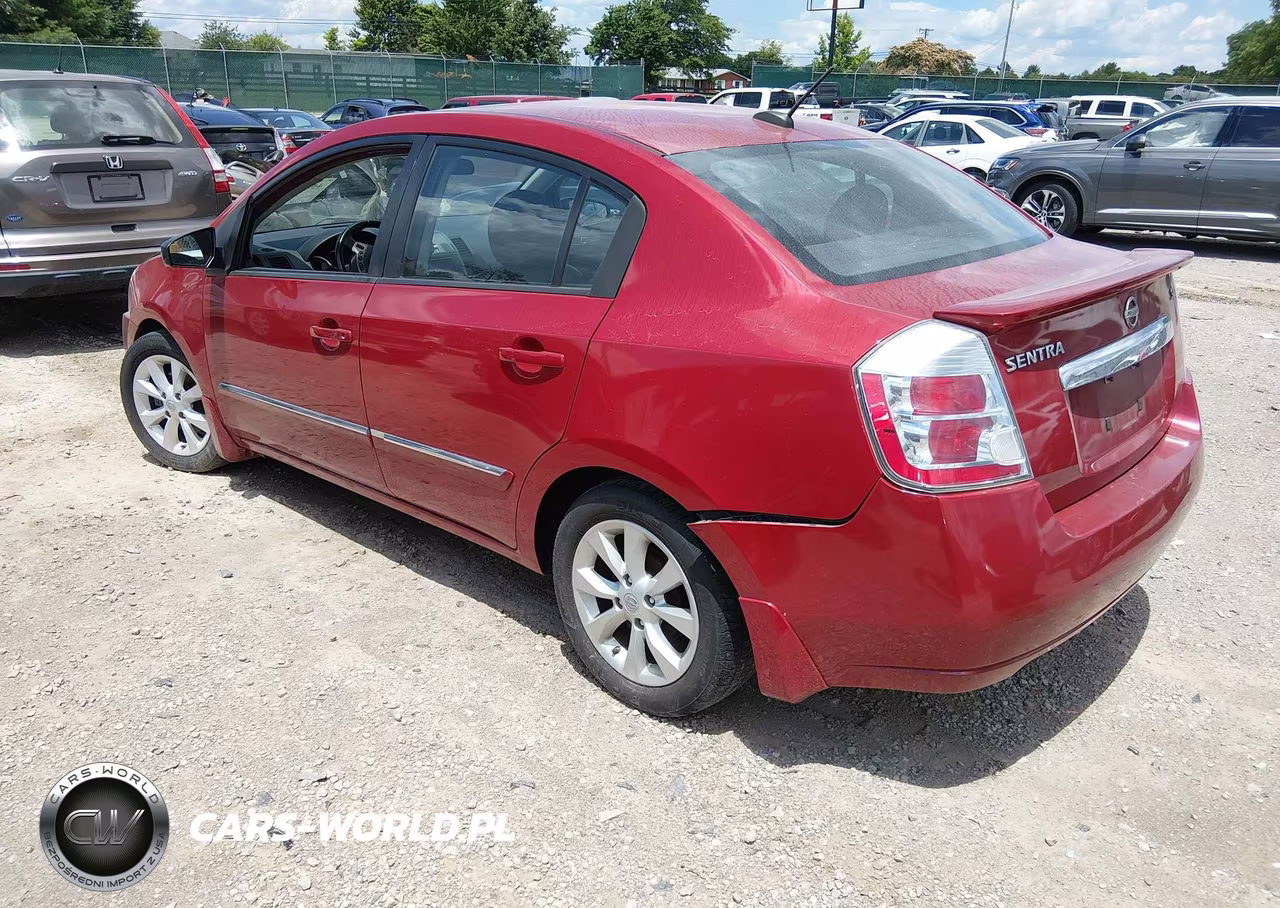 2012 Nissan Sentra 2.0 Sl VIN:3N1AB6AP4CL654555 - 3