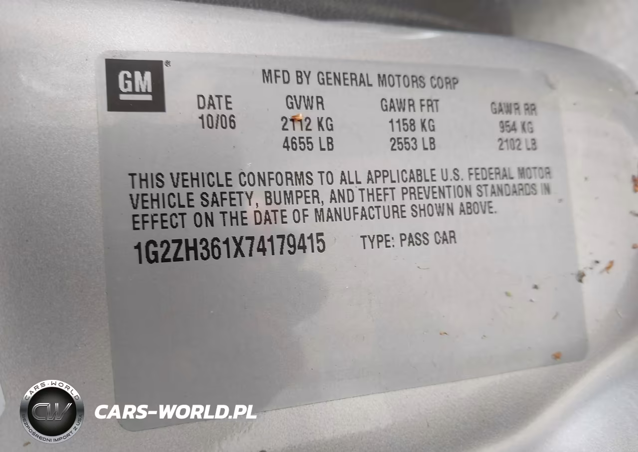 2007 Pontiac G6 Gt VIN:1G2ZH361X74179415 - 9