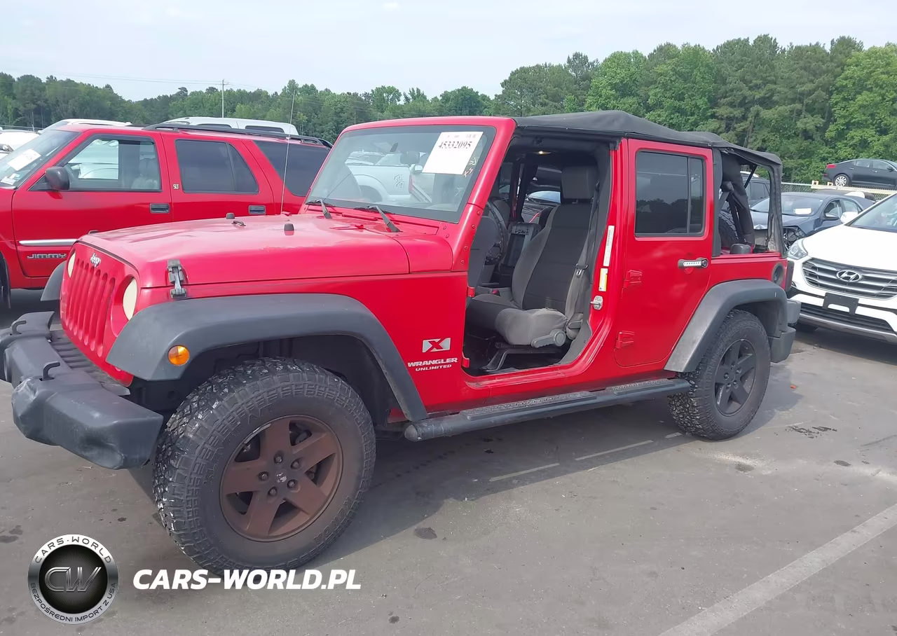2007 Jeep Wrangler Unlimited X VIN:1J4GB39187L126986 - 2