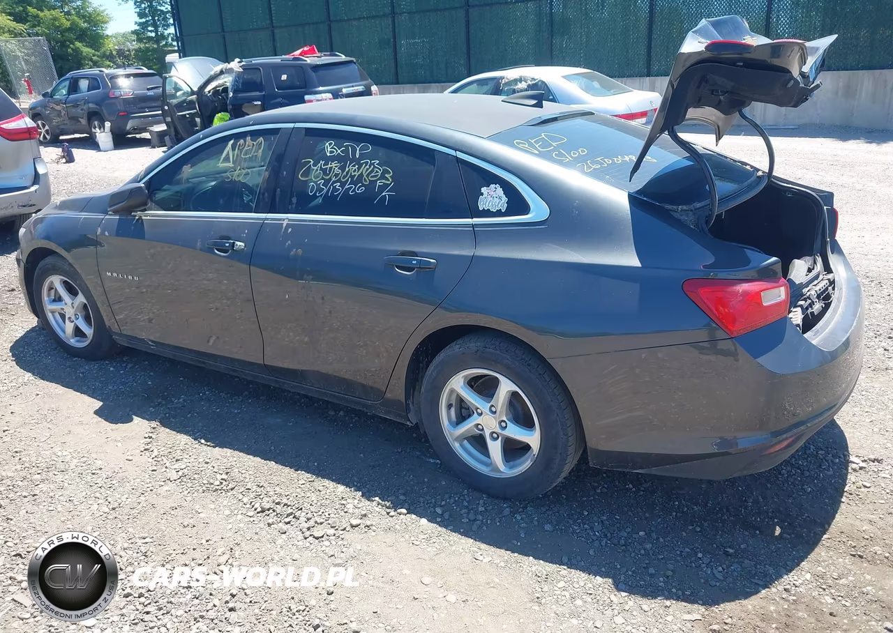 2017 Chevrolet Malibu Ls VIN:1G1ZB5ST6HF229628 - 3