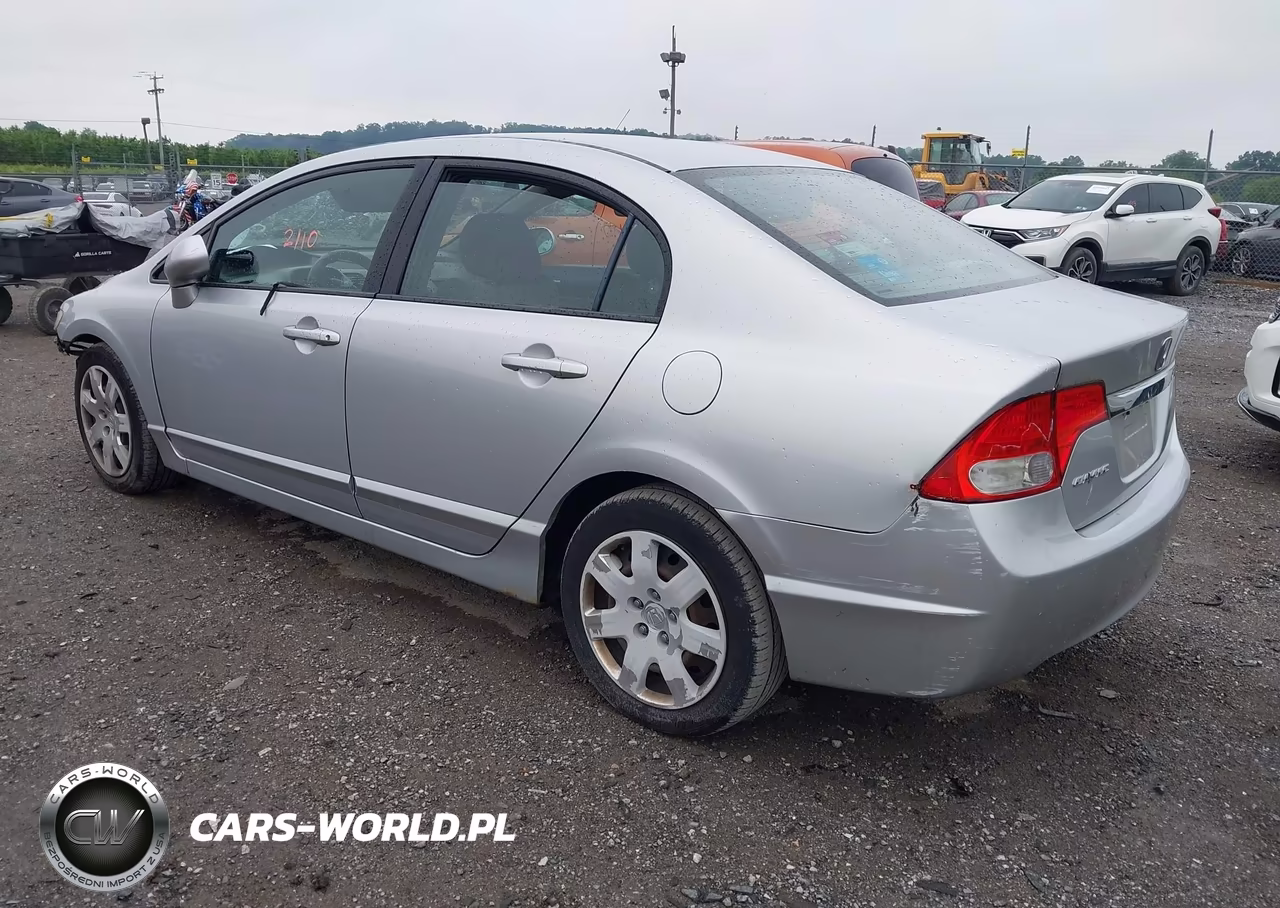 2010 Honda Civic Lx VIN:2HGFA1F56AH325363 - 3