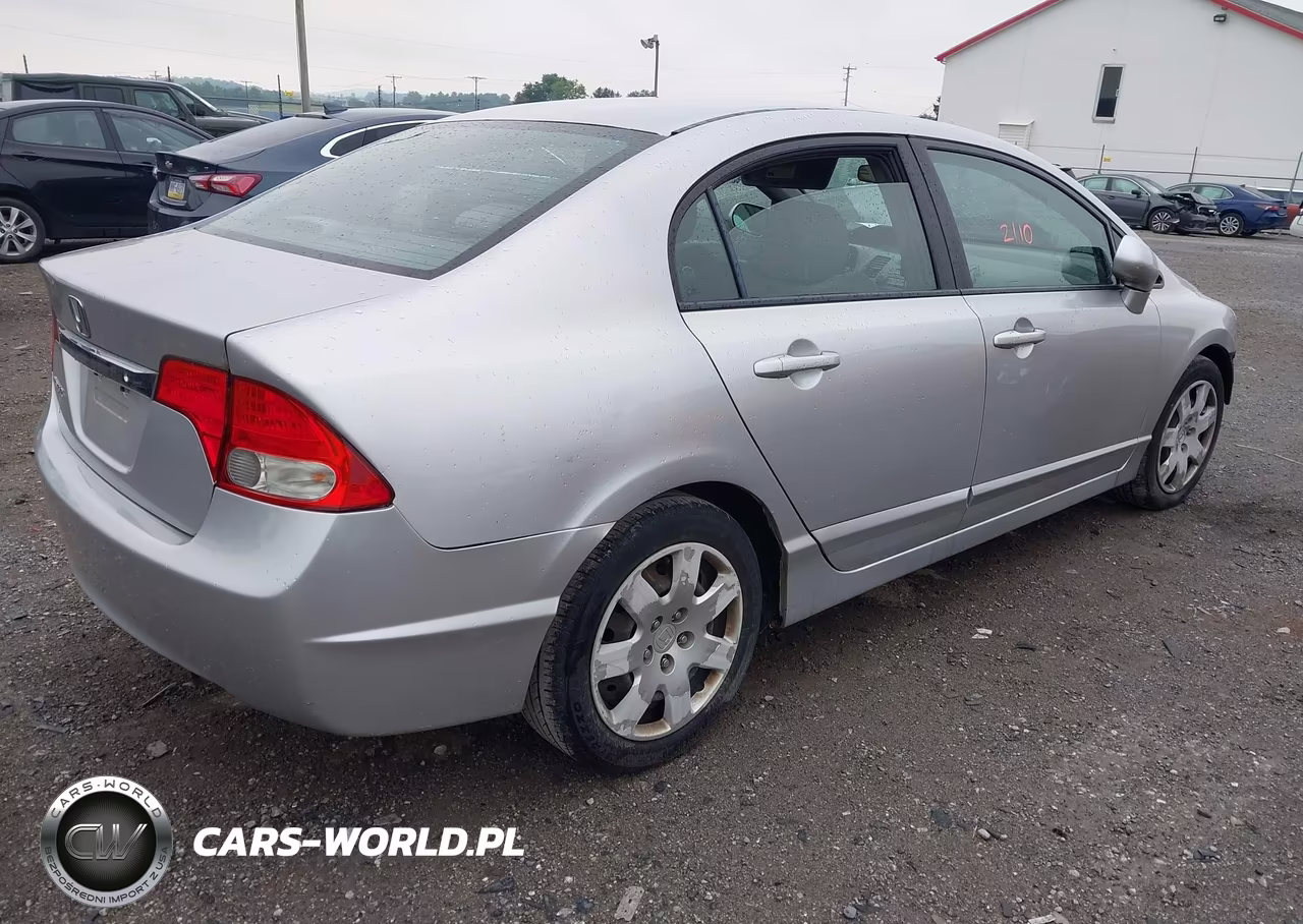 2010 Honda Civic Lx VIN:2HGFA1F56AH325363 - 4