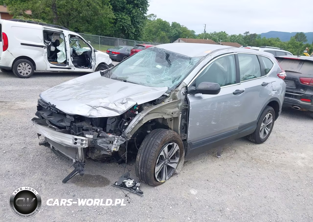 2018 Honda Cr-V Lx VIN:5J6RW6H36JL002319 - 2