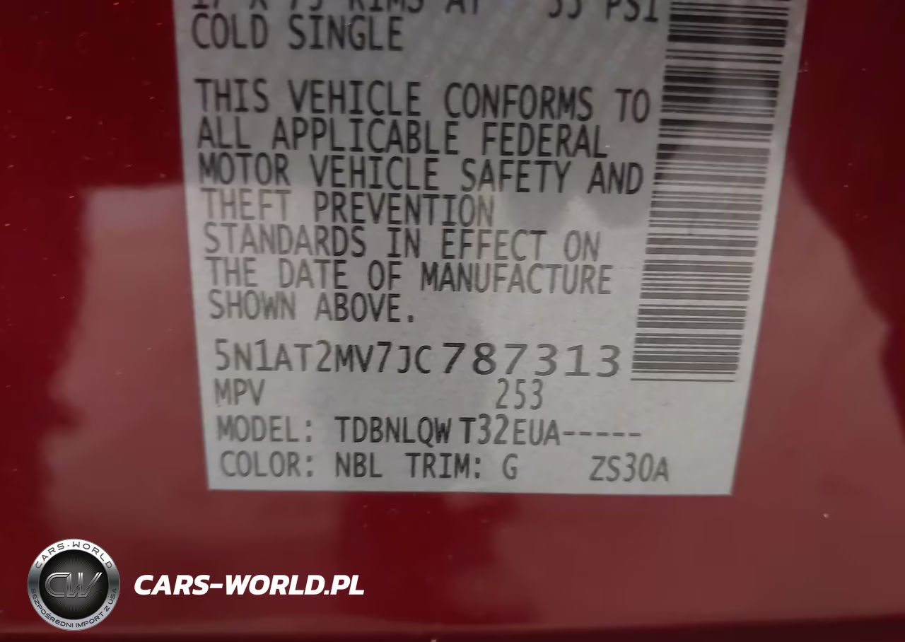 2018 Nissan Rogue Sv VIN:5N1AT2MV7JC787313 - 9